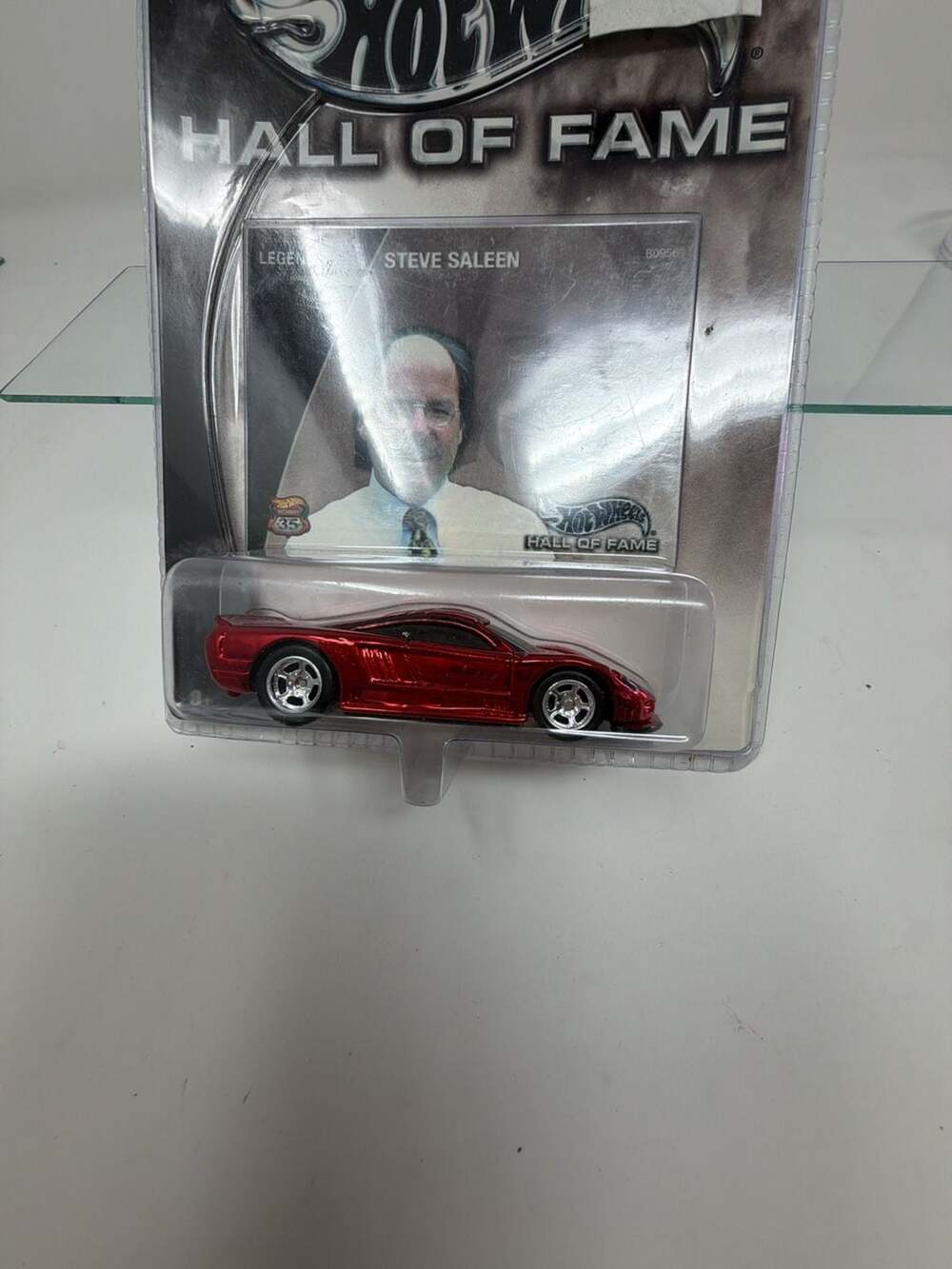 Hot Wheels Hall of Fame Steve Saleen Saleen S7 Red Diecast